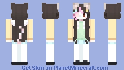 Cute Rat Girl Minecraft Skin