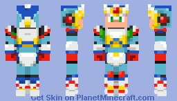 Mega Man X: Giga Armor Minecraft Skin