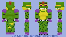 Montgomery Gator Minecraft Skin