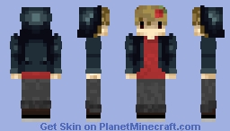 Grian - Past Life - Red Minecraft Skin