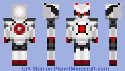 Metal Sonic v2 Minecraft Skin