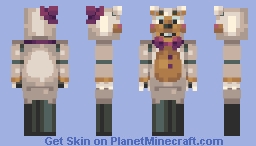 FNaF: SOTM / Secret of the mimic - Mr Helpful Minecraft Skin