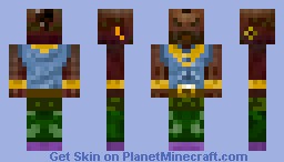 Mr T Minecraft Skin