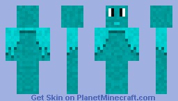 mr teal Minecraft Skin