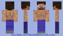 Muscled steve Minecraft Skin