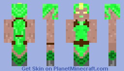 Dryad Soraka Minecraft Skin