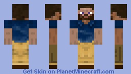 changed Steve Minecraft Skin