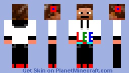 Hoddie Gangster Boy (lee on the hoddie) Minecraft Skin