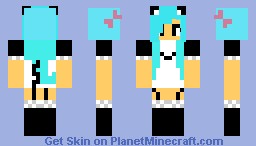 ♏☤ṧṧ☤ Cute maid girl! (5 subs special) Minecraft Skin