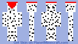 wierd dalmation Minecraft Skin