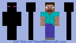 ENDER.......... MAN Minecraft Skin