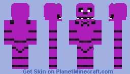 Mystery Freddy Minecraft Skin