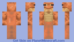 Orange Frog Minecraft Skin