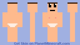 naked man Minecraft Skin