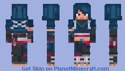 Fujibayashi Naoe - Assassin's Creed Shadows Minecraft Skin