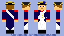 Napoleonic French Officer Minecraft Skin