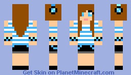 Na lato Minecraft Skin