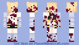 THE ONE WHO SHALL GRIP.  [ LIMBUS COMPANY ] Minecraft Skin