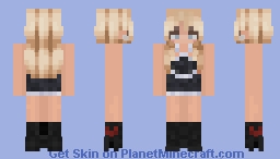 sabrina carpenter juno (black version) Minecraft Skin
