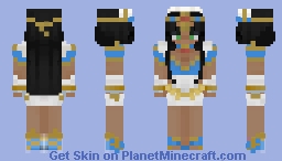 Scheherazade Maid Version / Caster of the Nightless City / Fate Grand Order Minecraft Skin