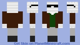 Negative Man (Larry Trainor) Minecraft Skin