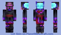 Aquatonic | Neon Skate City Jam Entry Minecraft Skin