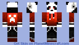 new conor panda Minecraft Skin