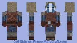 Blue Stripes Scout Minecraft Skin