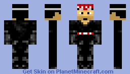 Ninja steve skin Minecraft Skin