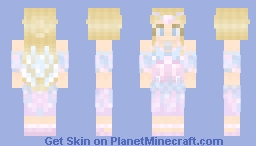Odette Barbie Swan Lake Minecraft Skin