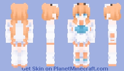 𝗢𝗿𝗮𝗻𝗴𝗲 𝗛𝗲𝗮𝗿𝘁 Minecraft Skin
