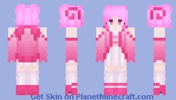 Orchid Mantis - Skintober 2025 Minecraft Skin