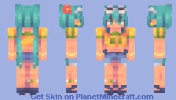 Brazilian Miku ♡ Minecraft Skin