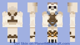 Owl barbarian Minecraft Skin