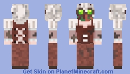 Irene Oxide (with mask) Minecraft Skin