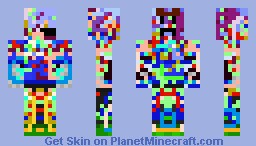 Painter gone wrong Minecraft Skin