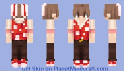 PantherPikachu - Red Team DBT 14 Minecraft Skin