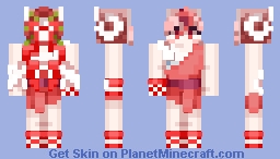 [Cookie Run Kingdom] Pavlova Cookie (steve model) Minecraft Skin