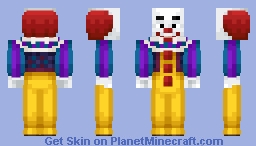 Pennywise (IT 1990) Minecraft Skin