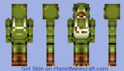 Phantom Chica Minecraft Skin