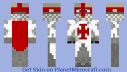 Knight w/ cape Minecraft Skin