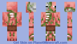 Zombie Pigman Old Skin Minecraft Skin