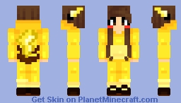 Pikachu Girl Minecraft Skin