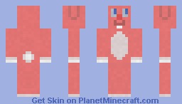 Pink Bunny Minecraft Skin