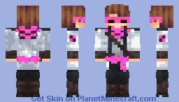 розовий Minecraft Skin