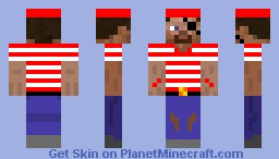 noob pirate Minecraft Skin