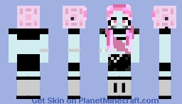 Monster E-Girl Minecraft Skin