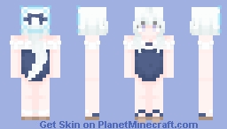Miyako - Blue Archive (Swimsuit) Minecraft Skin