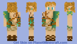 Archaic Link Totk Minecraft Skin