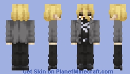 Stanley Snyder (Dr STONE) ((AMO CAFE Merch)) Minecraft Skin